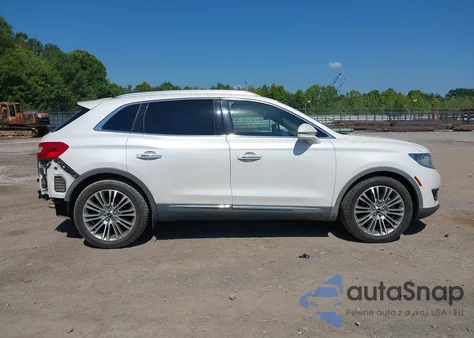 2016 Lincoln Mkx Reserve из США, поврежденный, VIN 2LMPJ6LR1GBL33101